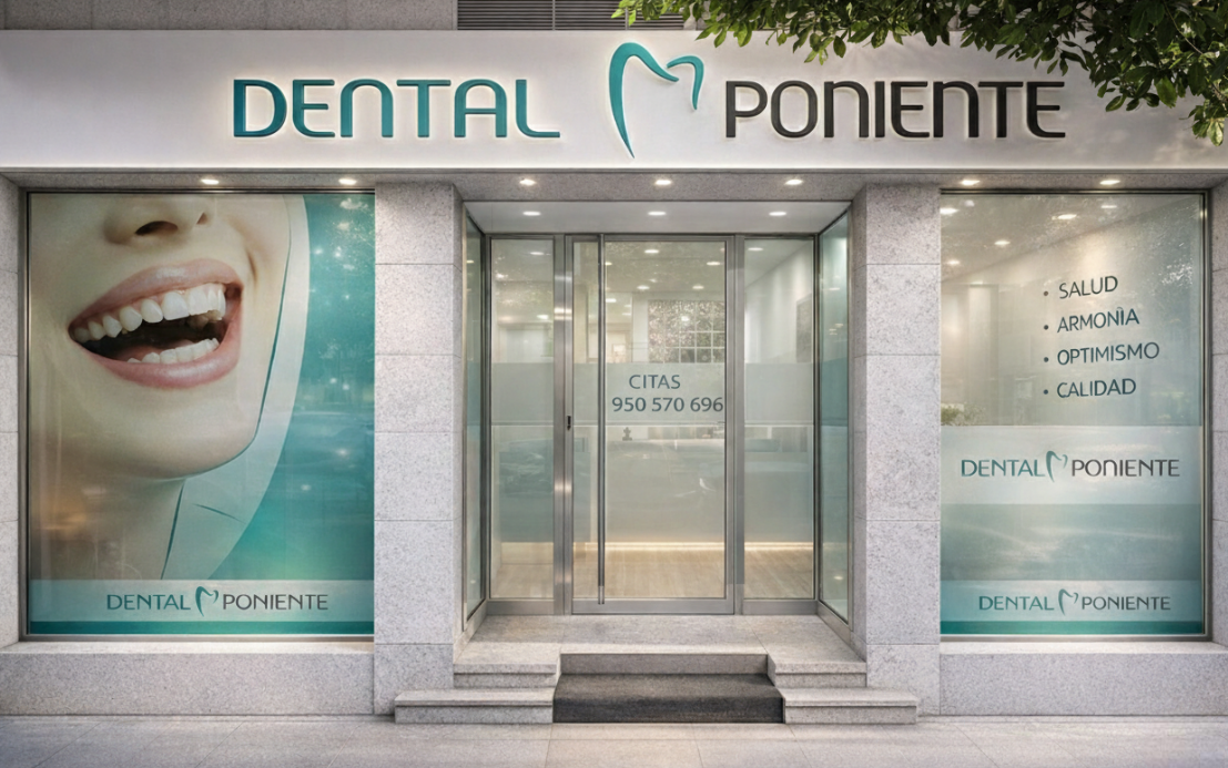 Fachada Clínica Dental Poniente